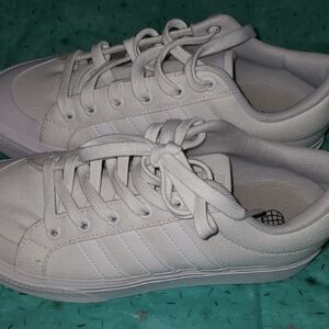 Adidas Classic White Canvas Sneakers